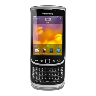 Blackberry Torch 9810 User Manual