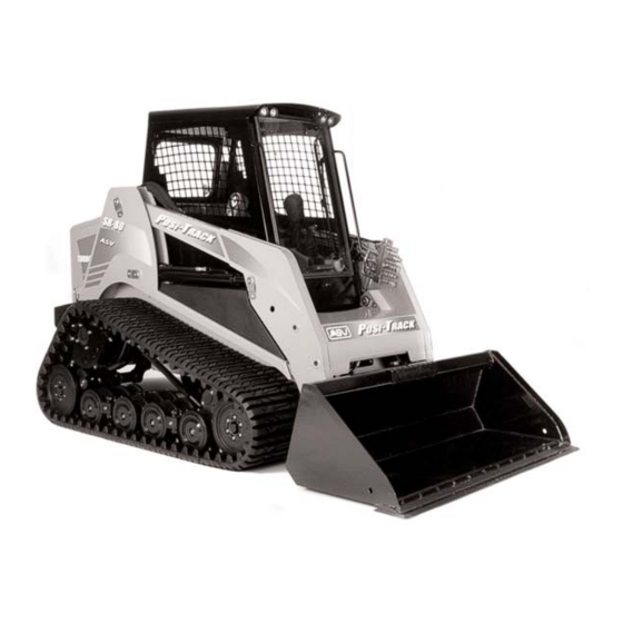 ASV POSI-TRACK SR-80 Operation And Maintenance Manual