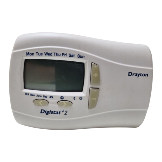 Drayton Digistat +2 22084 Installation Manual