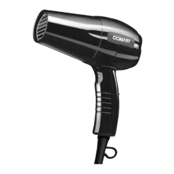 Conair 131XWC Instruction Manual