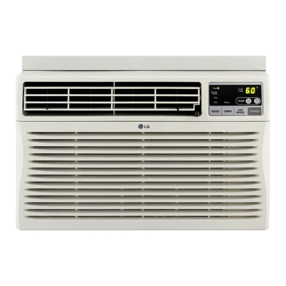 LG LW1212ER AIR CONDITIONER OWNER'S MANUAL | ManualsLib