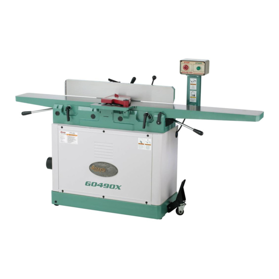 Jointer Parts List - Grizzly G0490X 