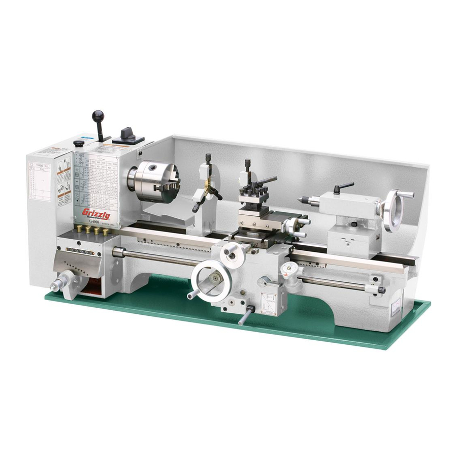 GRIZZLY G4000 LATHE PARTS LIST ManualsLib