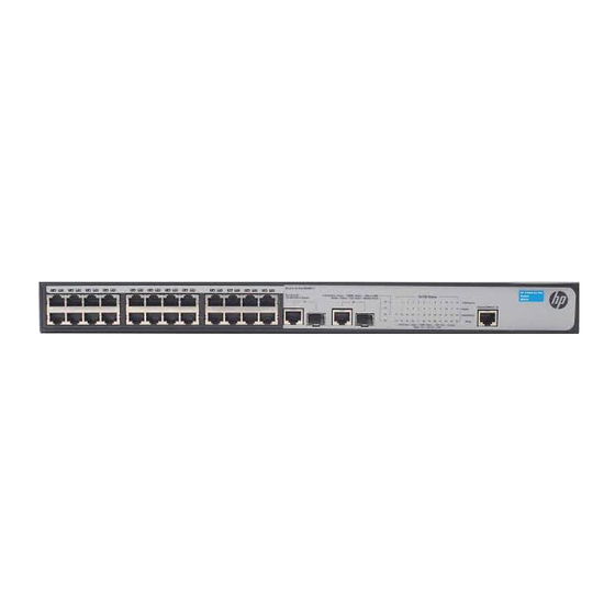 Hp v1905 настройка vlan