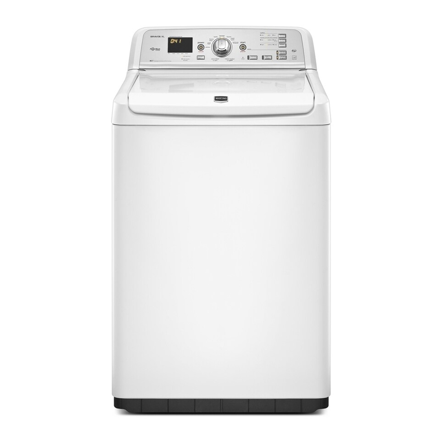 MAYTAG BRAVOS XL MVWB750YW WASHER USE AND CARE MANUAL ManualsLib