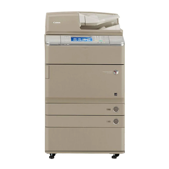 Canon imageRUNNER ADVANCE 6055 User Manual
