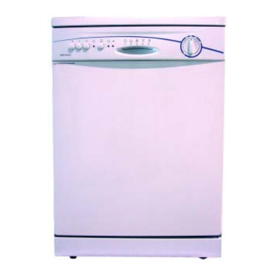 DIPLOMAT ADP8152 DISHWASHER INSTALLATION AND USE MANUAL ManualsLib