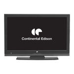 CONTINENTAL EDISON CETVLCD40FHDR3 Operating Instructions Manual