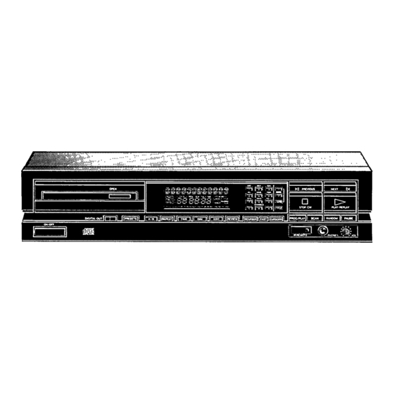 Philips CD 840 User Manual