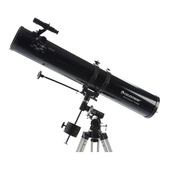 Celestron firstscope sales 114 manual