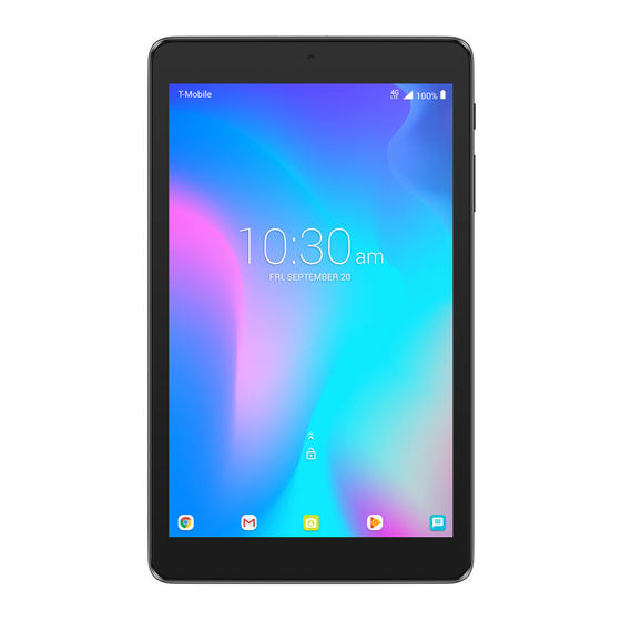 Alcatel Joy Tab Start Manual