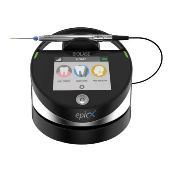 Biolase Epic X User Manual