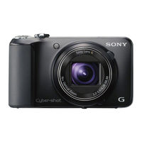Sony DSC-HX10V/B Instruction Manual