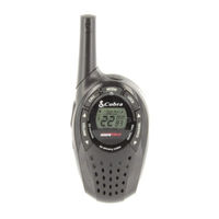 Cobra MICROTALK CXT225C Manual