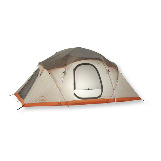 L.L.Bean Big Woods Dome Tent Instructions