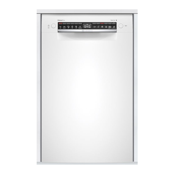 Bosch SPU4EKW28S User Manual
