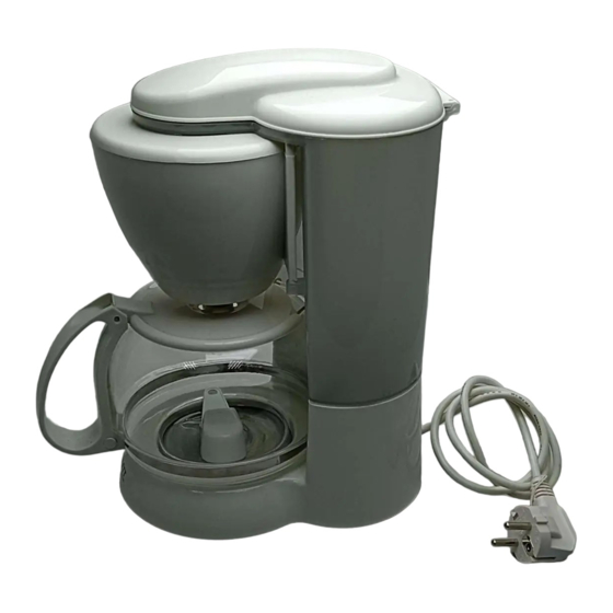 User Manuals: Scarlett SC-034 Coffee Maker