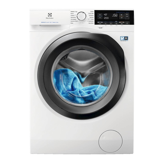 Electrolux EW7W368S User Manual