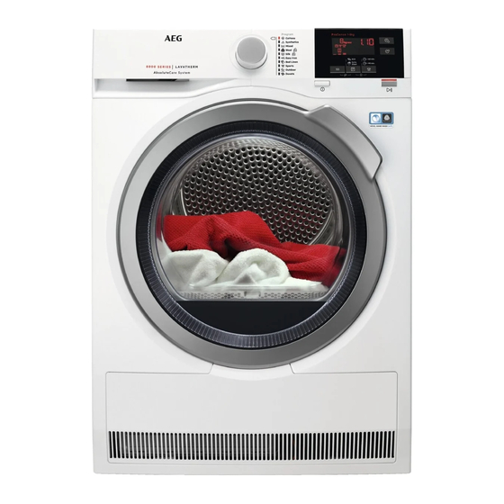 AEG T8DBG48S User Manual