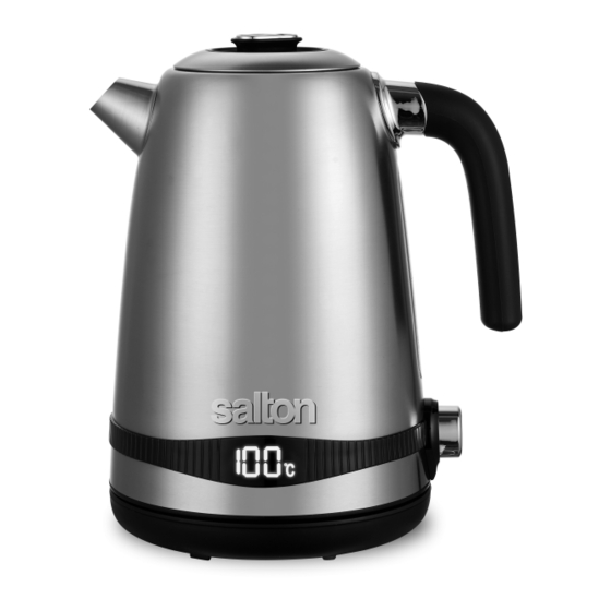 Salton 1.7-Liter Cordless Electric Kettle, Black JK1199