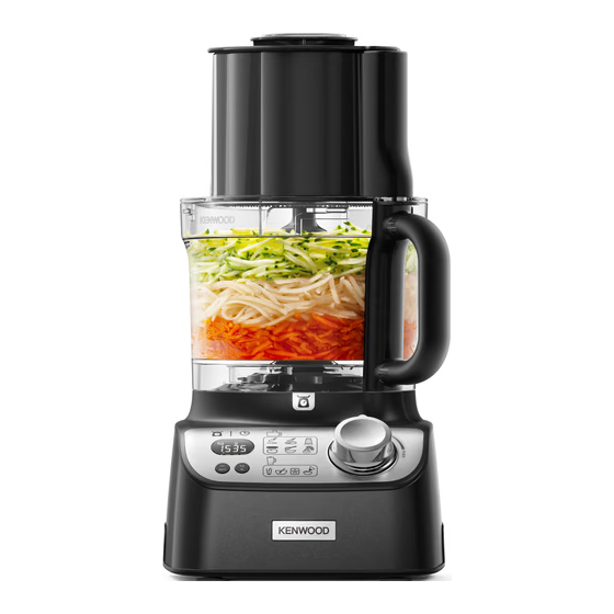 KENWOOD MULTIPRO XL WEIGH+ FDM72 INSTRUCTIONS MANUAL Pdf Download