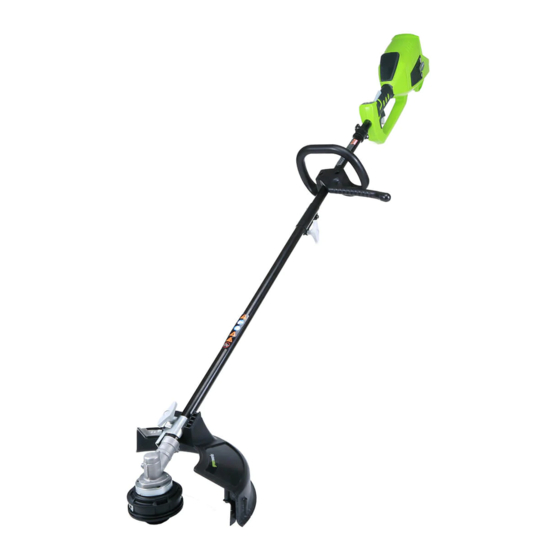 GREENWORKS TOOLS ST40L210 OWNER'S MANUAL Pdf Download ManualsLib