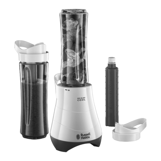 RUSSELL HOBBS MIX & GO INSTRUCTIONS MANUAL Pdf Download ManualsLib