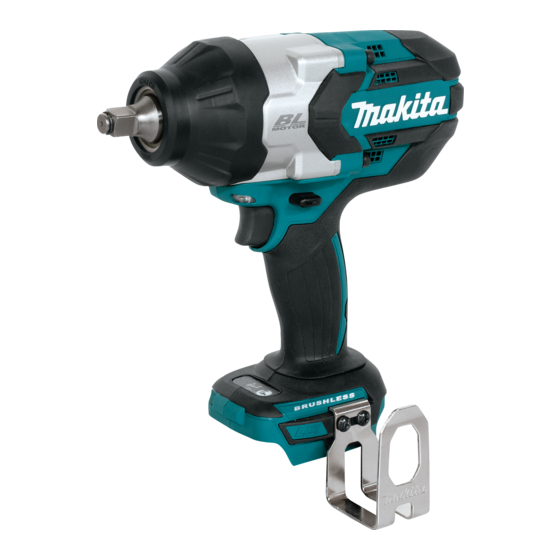 Makita XWT08XV Instruction Manual