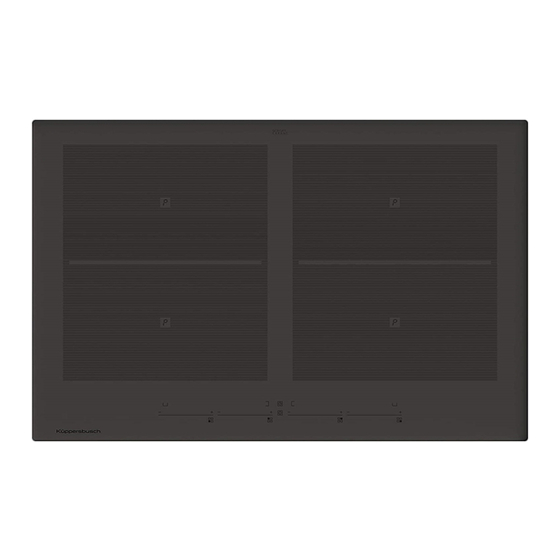 KUPPERSBUSCH IKT804 INSTRUCTIONS FOR USE AND INSTALLATION Pdf Download