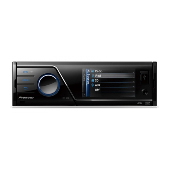 PIONEER MVH-8250 INSTALLATION MANUAL Pdf Download | ManualsLib
