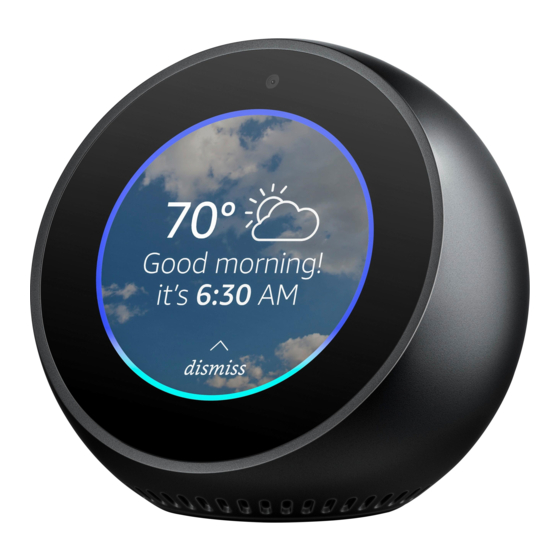 AMAZON ECHO VN94DQ USER MANUAL Pdf Download ManualsLib