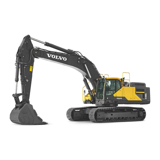 Volvo EC480E Instructions Manual