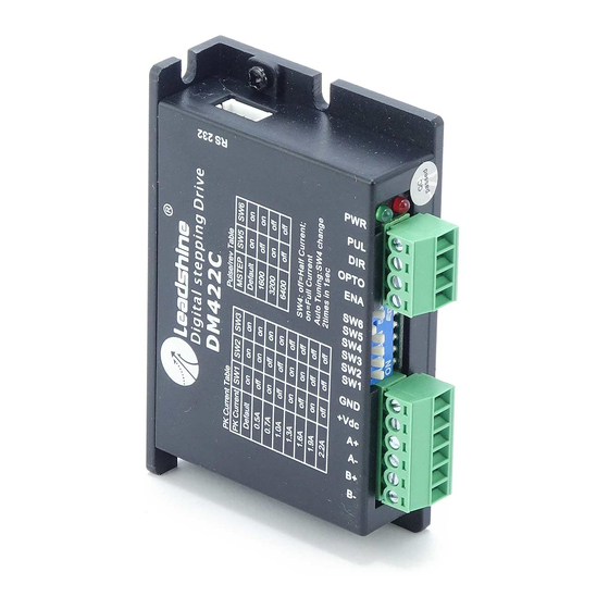 LEADSHINE DM SERIES HARDWARE INSTALLATION MANUAL Pdf Download | ManualsLib