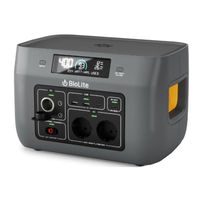 BioLite BaseCharge 600 Instructional Manual