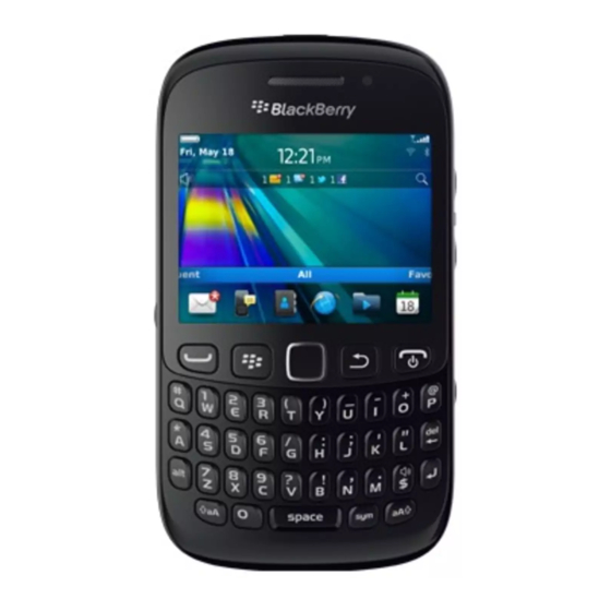 Blackberry Curve 9220 Safety And Product Information