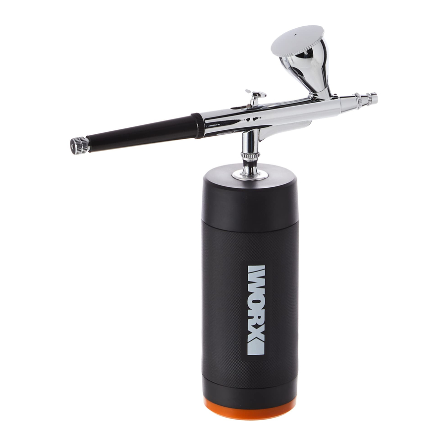 Worx MAKERX WX742, WX742.X - Cordless Air Brush 20V Manual
