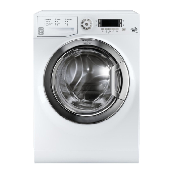 Hotpoint Ariston FMD 923 Instructions For Use Manual