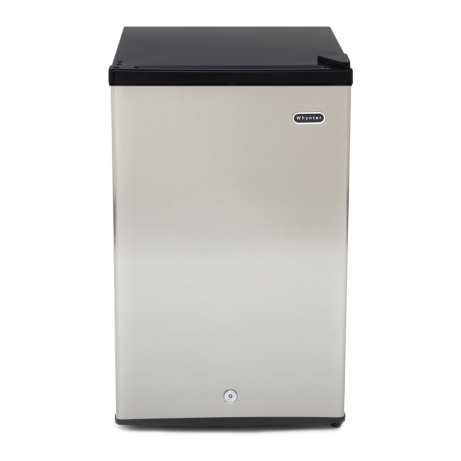 Whynter CUF-301SS Manual