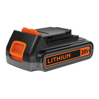 Black & Decker LBX20 Manual