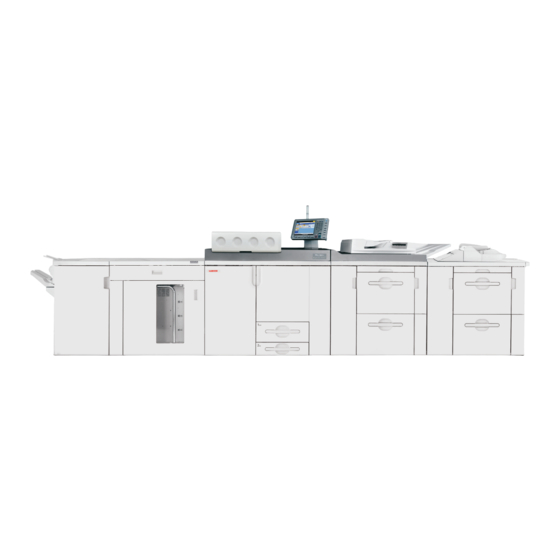 Lanier Pro C901 Quick Manual
