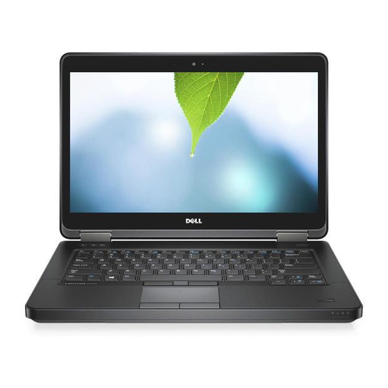 Dell Latitude E5440 Setup And Features Information
