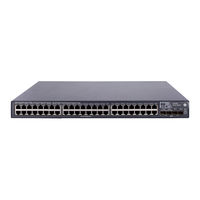 HP HP 5800-24G-SFP Installation Manual