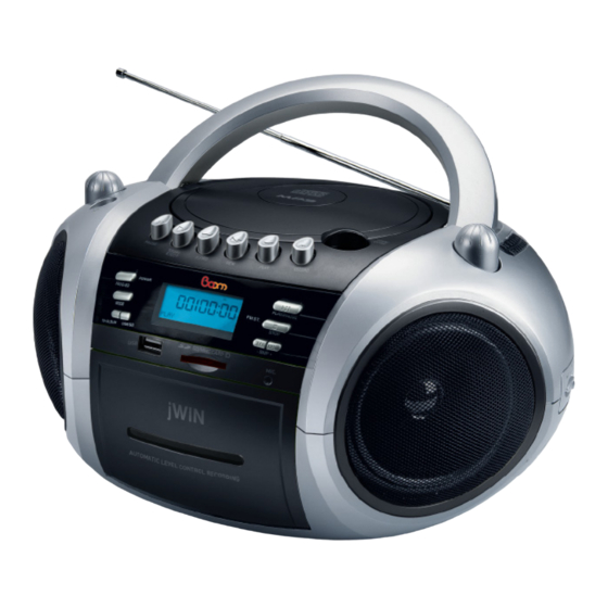 jWIN  JX JX-CD573 Instruction Manual