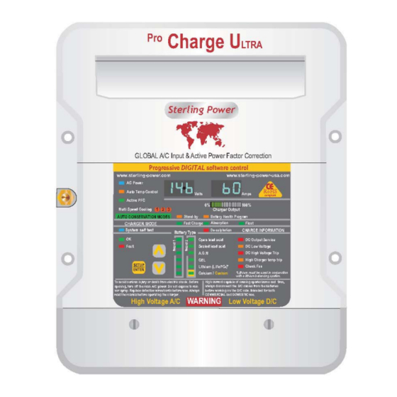 Sterling Power Products ProCharge U Instruction Manual