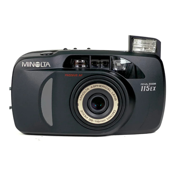 Minolta Riva Zoom 115EX Nstruction Manual