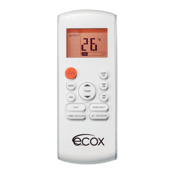 Ecox RG57A7/BGEF Owner's Manual