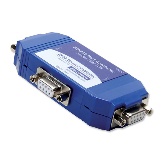 Advantech B+B SmartWorx 232PTC9 Quick Start Manual
