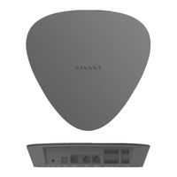 Savant SHC-2000-05 Quick Reference Manual
