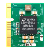 Analog Devices Linear LTM4630A Demo Manual