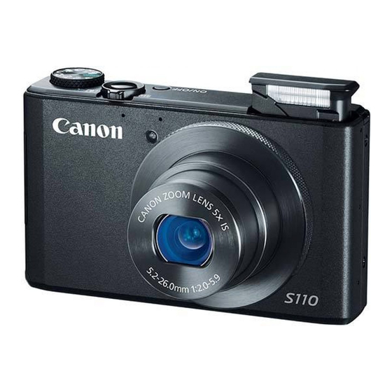 Canon PowerShot S110 Digital ELPH User Manual